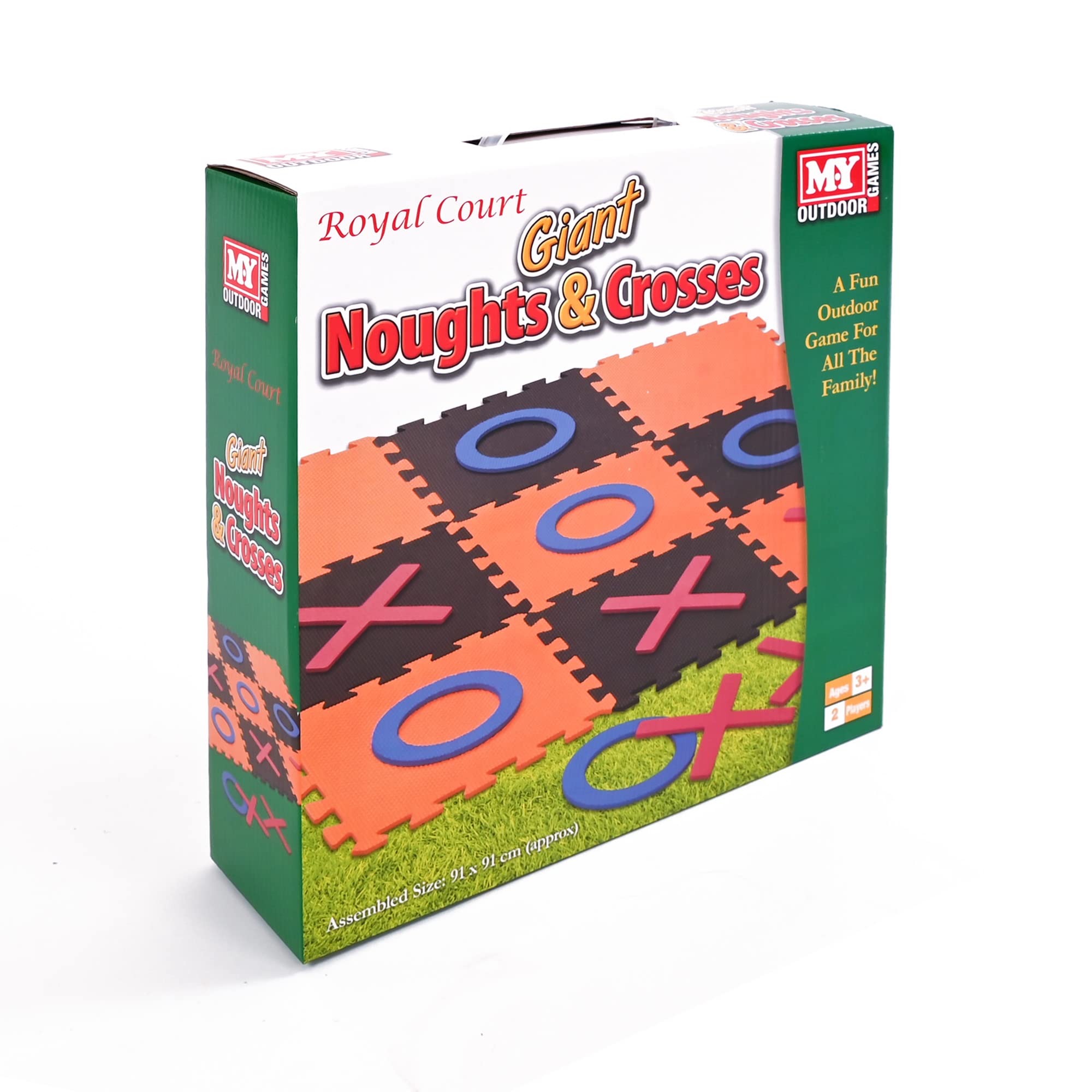 royal court Giant Eva Noughts & Crosses Game In Colour Box M.Y