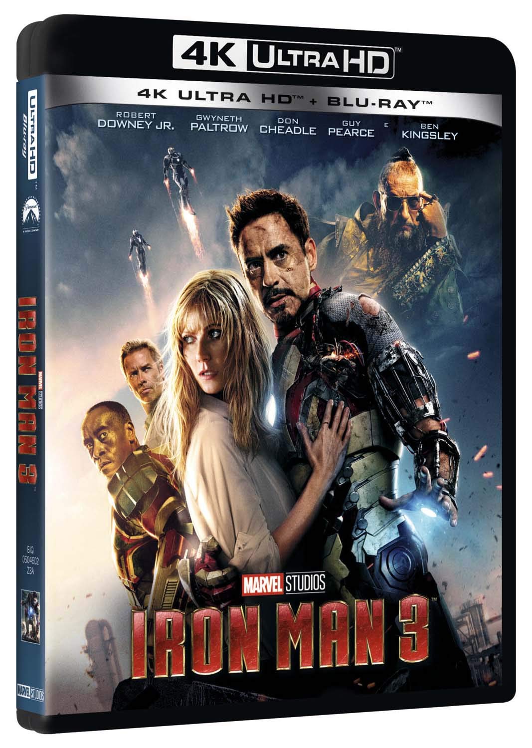 Marvel Iron Man 3 Ultra-HD 4k (2 Blu-Ray)
