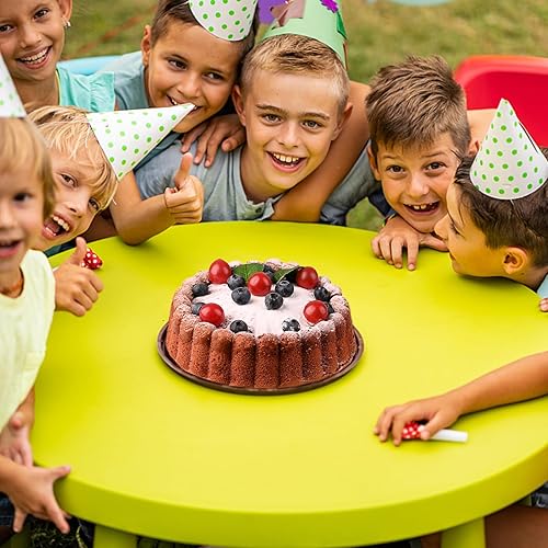 Miniatura 6 de HUAKENER 2 moldes para pasteles Charlotte, molde redondo de 8 pulgadas, moldes de silicona antiadherentes para pastel de queso, pastel de chocolate,