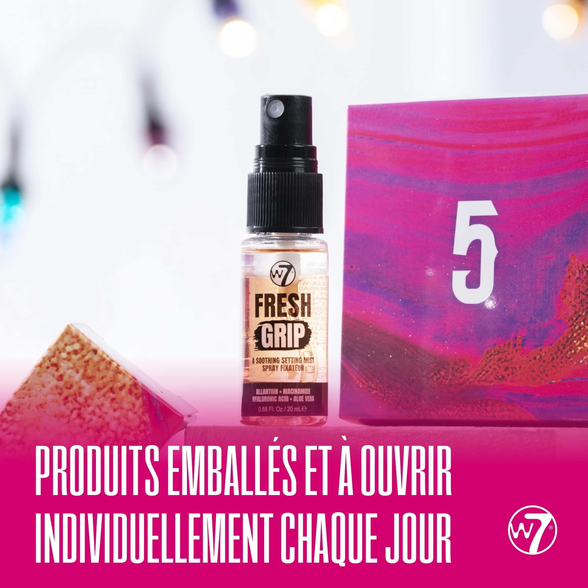 W7 Beauty Blast Calendrier de l'Avent 2025 - 24 Surprises Maquillage et Cosmétiques
