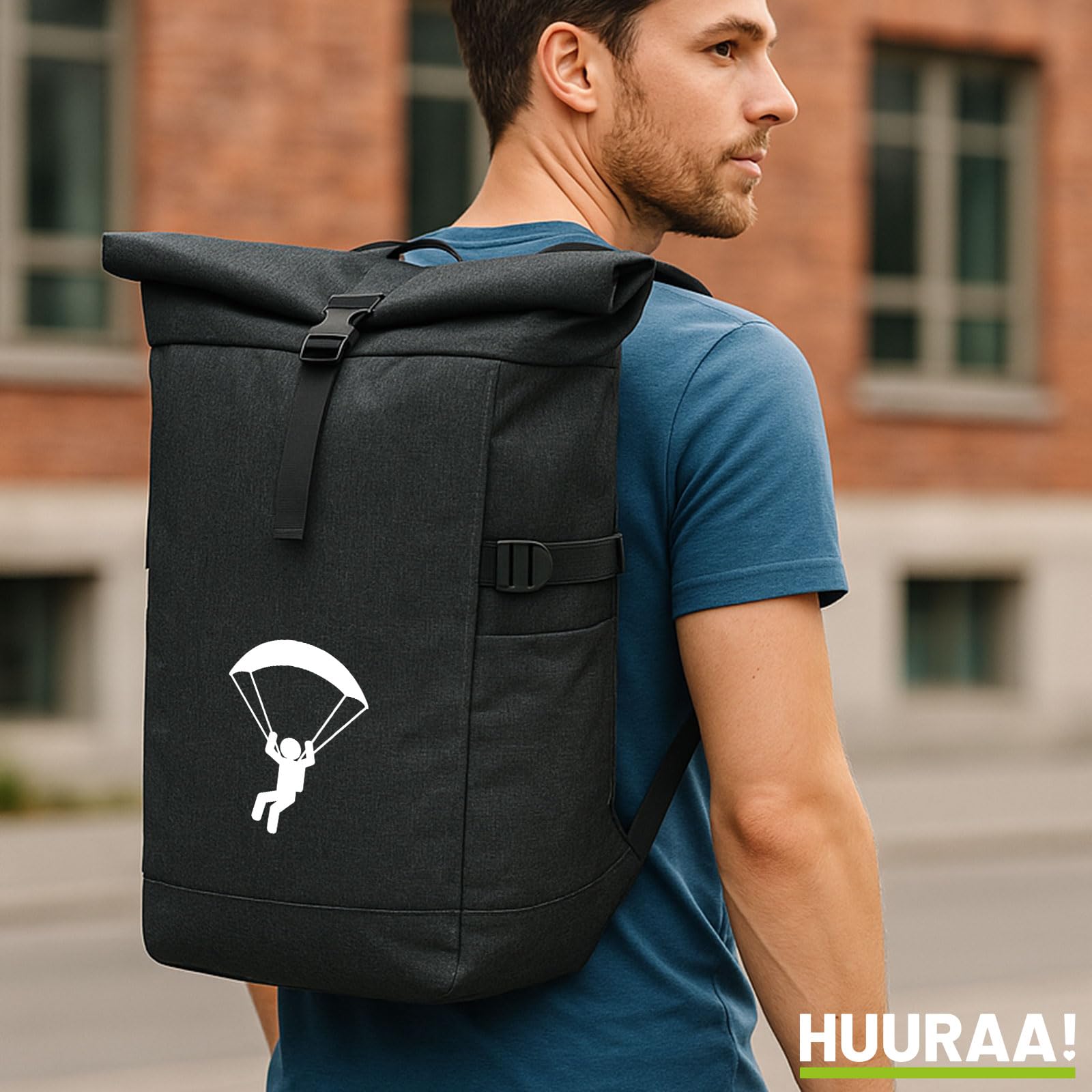 Huuraa Kurierrucksack Paragliding Gleitschirmfliegen Geschenk