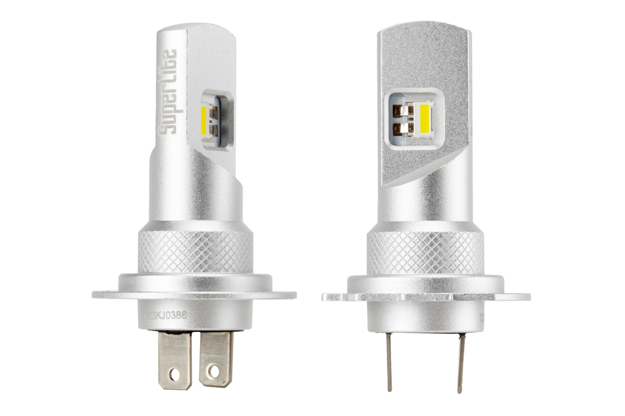 Kit de Lámparas Conversión Halógena to LED H7 Plug & Play Gold Series 6500K / 10000 Lumens / 12-24V / 18W Para Coche, Moto y Camión