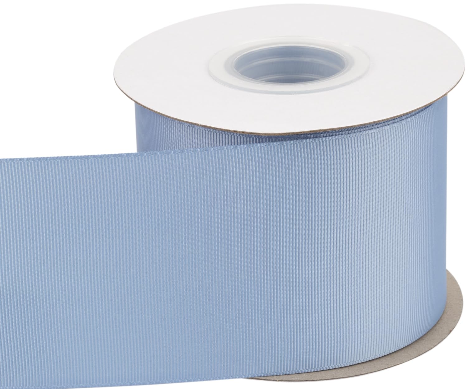 Tekdeere 75mm Solid French Blue Grosgrain Ribbon 22 Meters, Perfect for Gift Wrapping Crafts, Bows Making, Sewing, Wreaths - Image 2