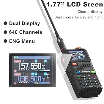 Amazon.com: BAOFENG 5RH Pro GPS Walkie Talkie APRS Radio