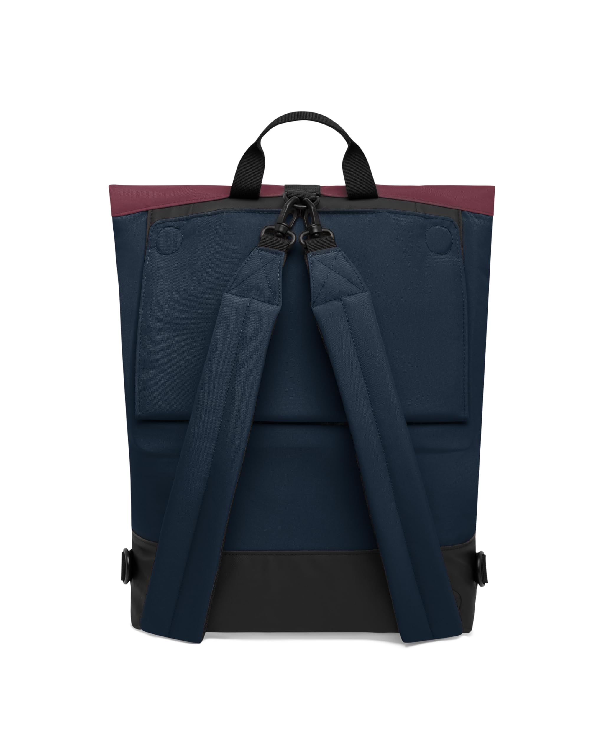 LARKSON Borse Bici Posteriore Laterali Blu Rosso - Tammo Bike - Zaino e Borsa Laterale 2 in 1 per la Bici, Realizzati con Materiale Riciclato - Idrorepellente