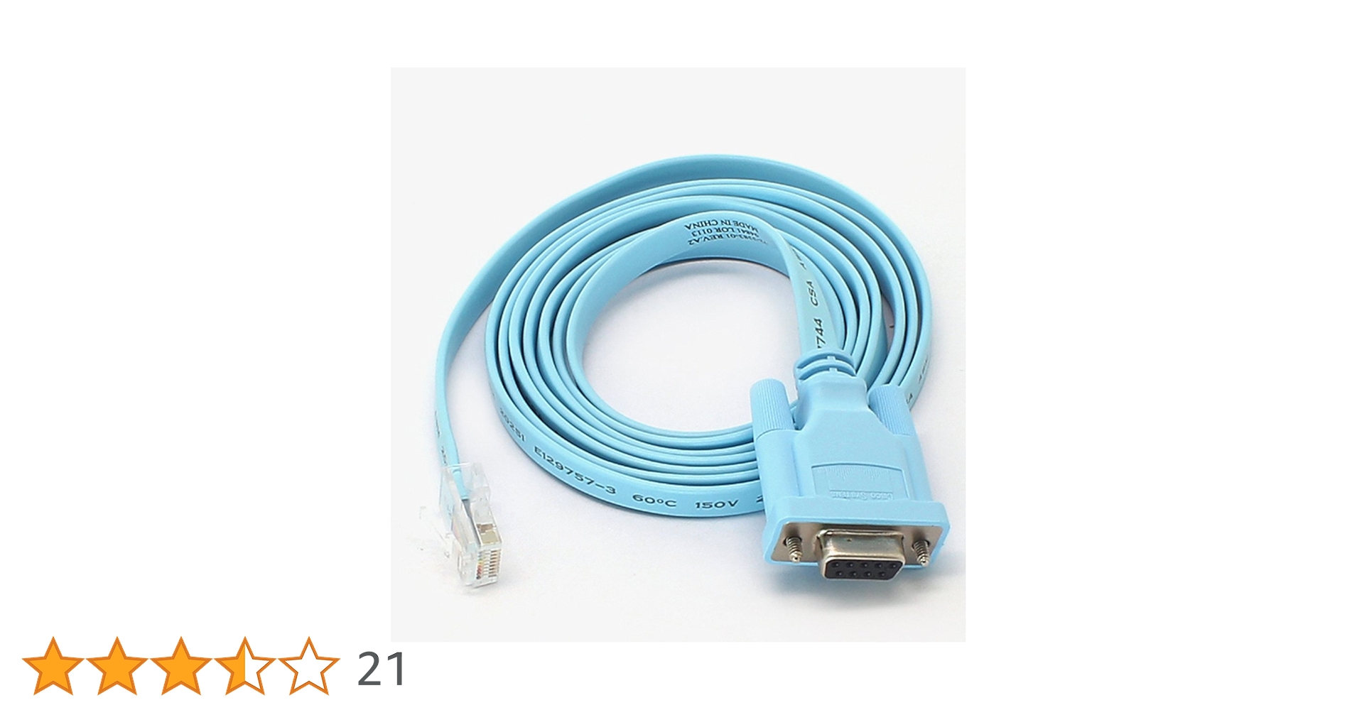 Cisco Systems Cisco RJ-45 DB-9 シリアルケーブル 72-3383-01 シスコ純正品 Amazon.co.jp: Cisco Systems Cisco RJ-45 DB-9 シリアル