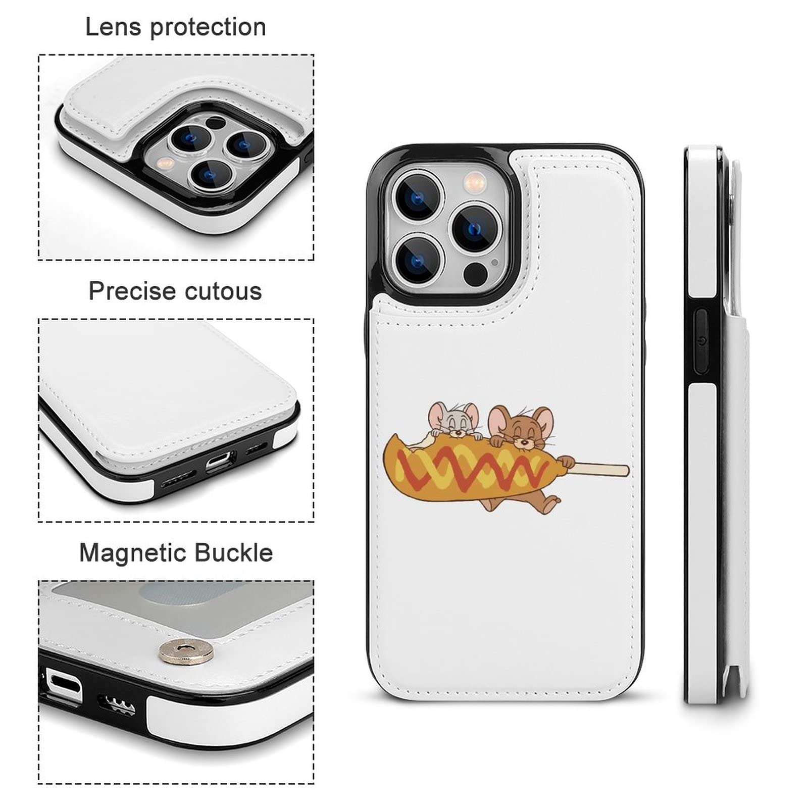 Amazon.co.jp: iphone 13ケース 手帳型 トムとジェリー iPhone 13 Pro