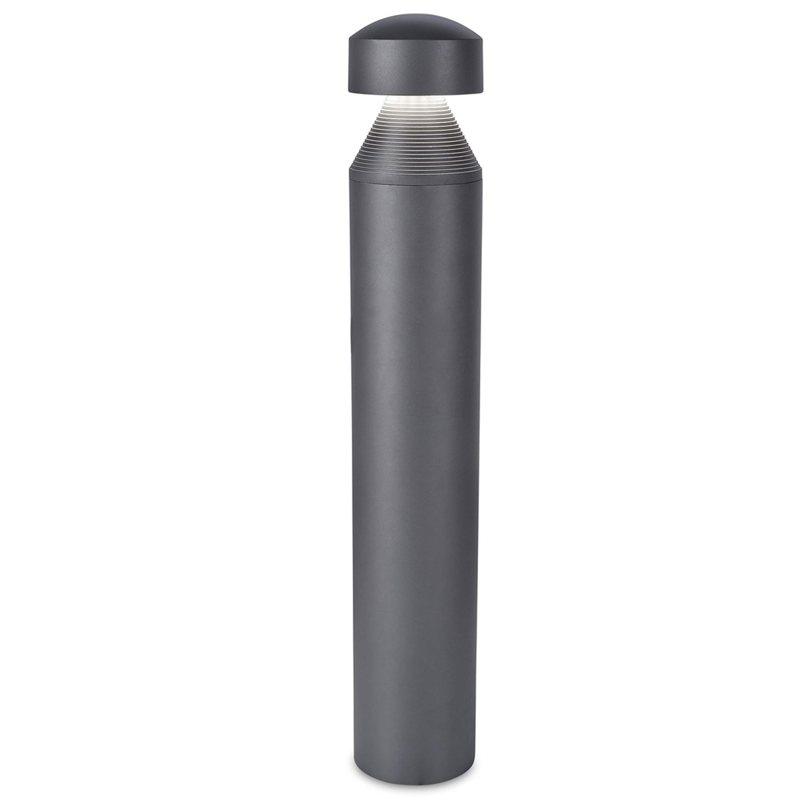 LEDS·C4 Baliza Exterior LED IP66, Iluminación de Jardín, 1000mm, 23W, Blanco Neutro 4000K, 851 Lúmenes, Gris Urbano, Eficiencia Energética y Diseño Moderno