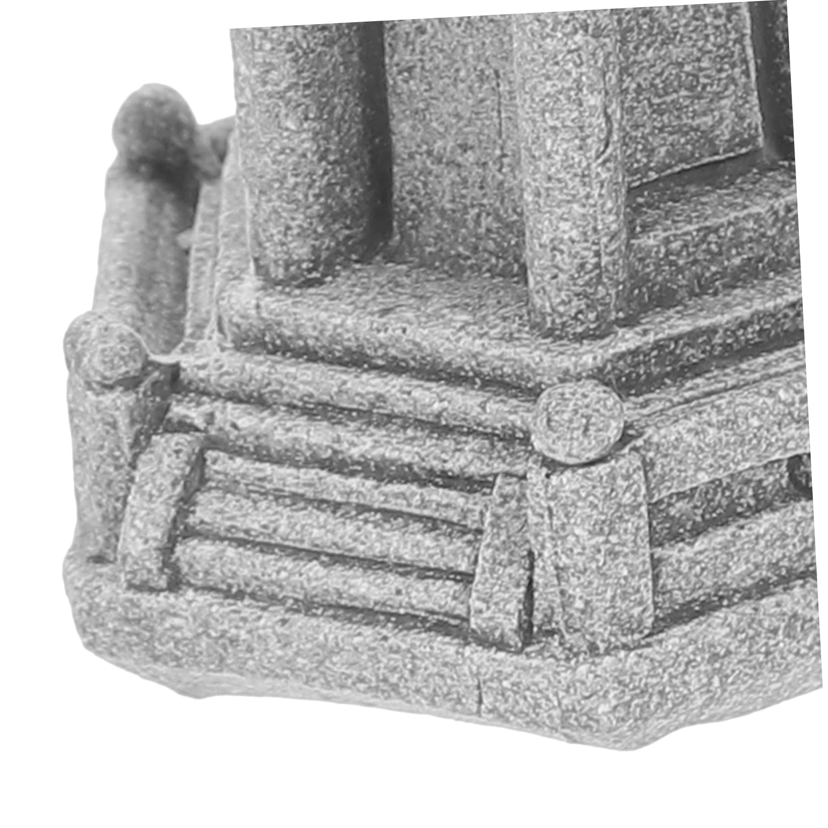 BESPORTBLE 15stücke Miniatur Garten Pavilion Dekoration Teiliges Turm Kleinen Runden Und Quadratischen Laternen Für Bonsai Mikrolandschaften Und Mini-gärten Langlebiges Ornament Aus