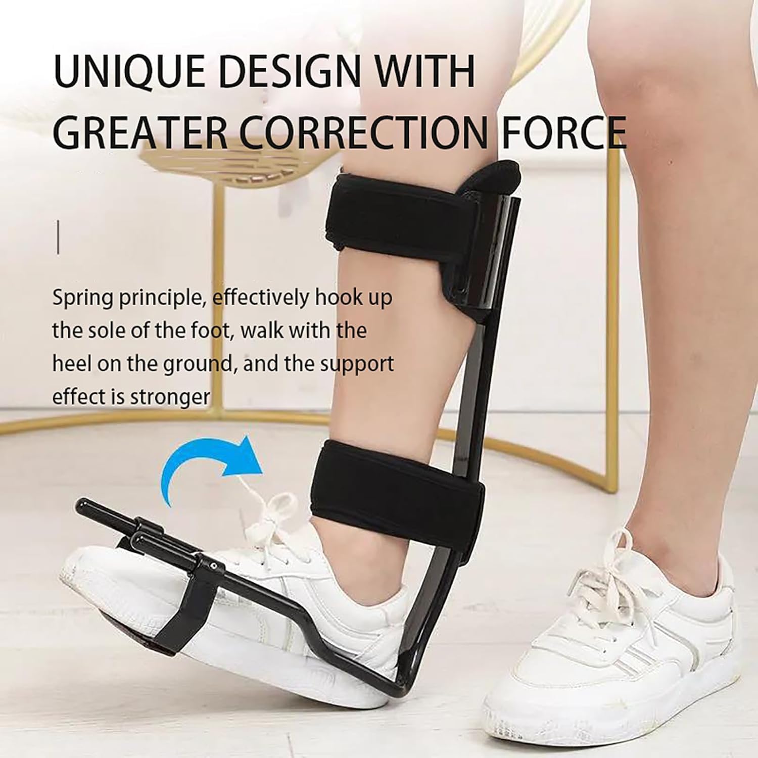 Férula Ortopédica Para Caída Del Pie, Ortesis De Tobillo Y Pie, Se Puede Usar Mientras Se Usan Zapatos O Se Duerme, Ortesis De Rehabilitación Para Ayudas Para Caminar, Para Accidentes Cerebrovasculare