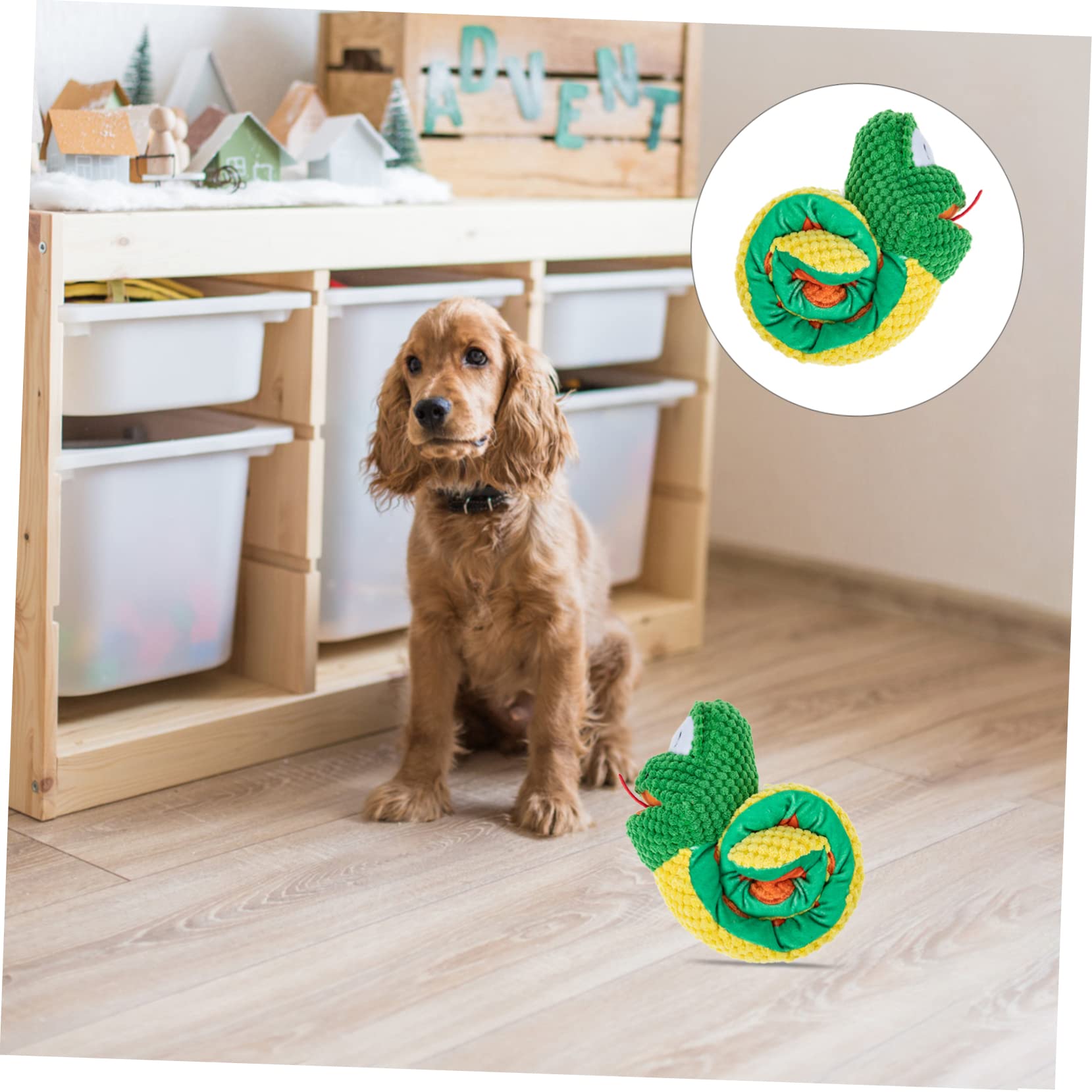 SUPVOX 3piezas Juguete Olfativo para Perros y Cachorros Juguete De Entrenamiento Interactivo para Estimulación Mental y Prevención De Obesidad para Uso Interior y Búsqueda De Comida
