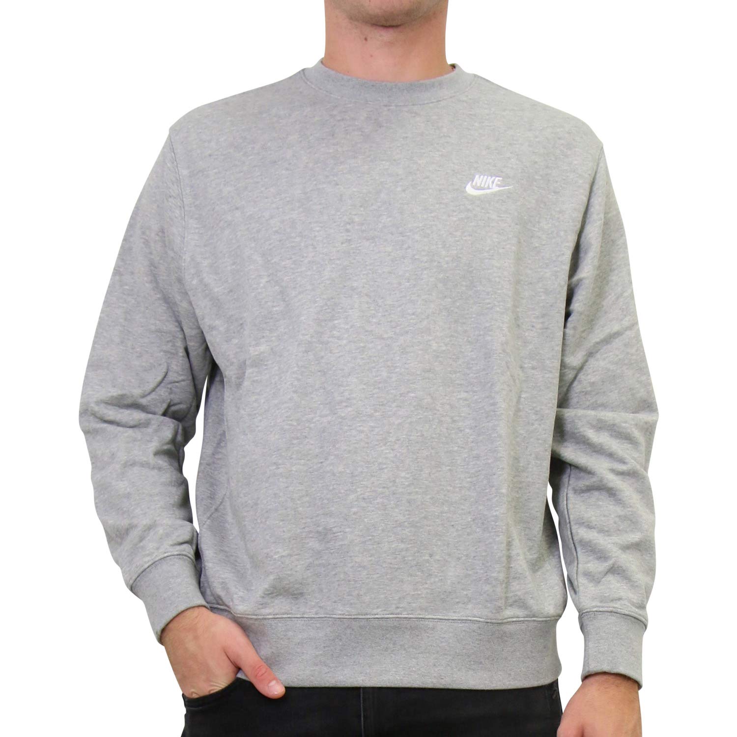 NIKE Herren M NSW Club CRW BB Langarm Sweatshirt