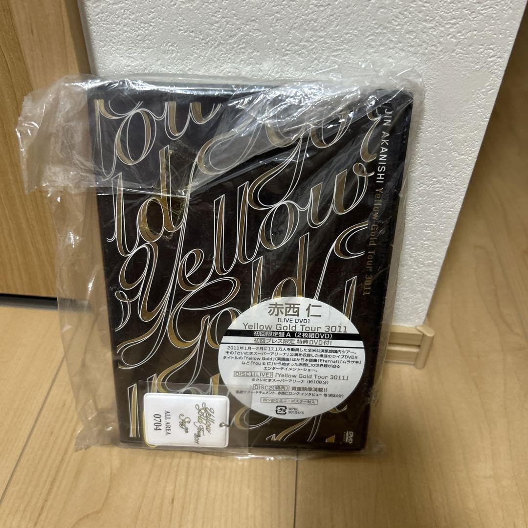 赤西仁/Yellow Gold Tour 3011〈初回限定盤A・2枚組〉 赤西仁/Yellow Gold Tour 3011〈初回限定盤A・2枚組〉 - メルカリ