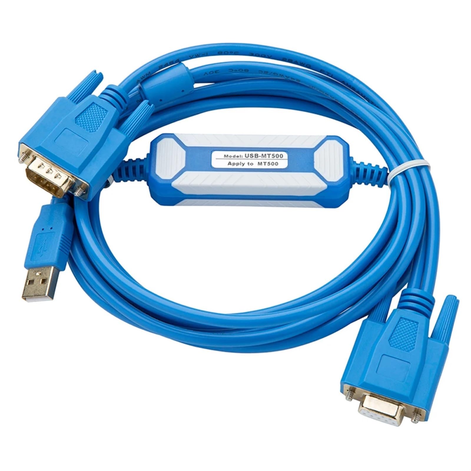 Szeregowy kabel komunikacyjny Kabel szeregowy USB-MT500 2,5 m z 9 pinami do Veinview Eview Easyview MT500 i MT506M/T/508(PC-MT500)