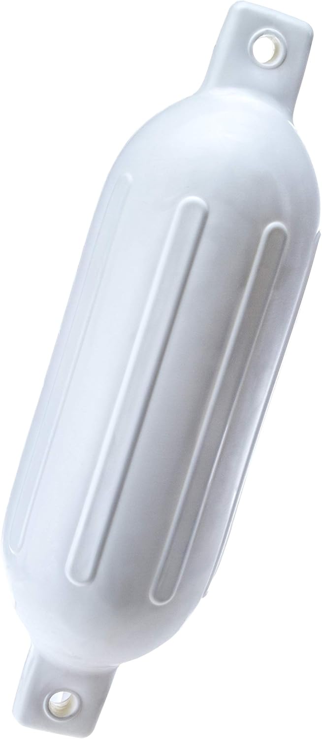 Seachoice Twin Eye Ribbed Inflatable Boat Fender, Various Sizes & Colors