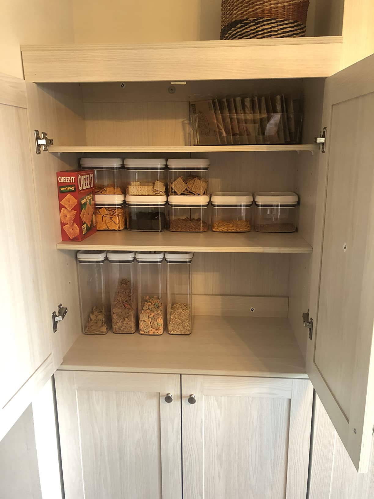 35/mo Finance Inval Shaker Style 4Piece Buffet Storage System with