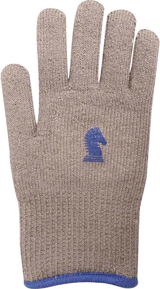 Classic Equine Barn Gloves Heavy (3-Pair), Grey, Medium