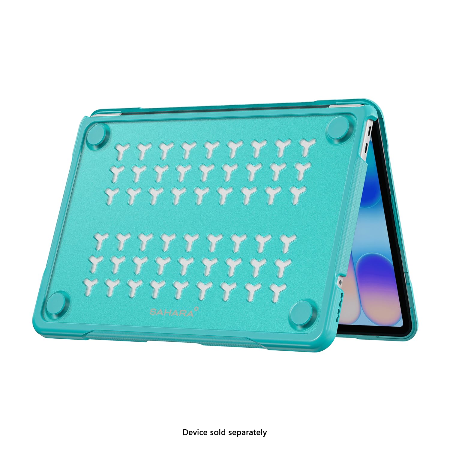 Sahara - Custodia rigida protettiva per MacBook Neo Raider, resistente, antiurto, colore: foglia di tè