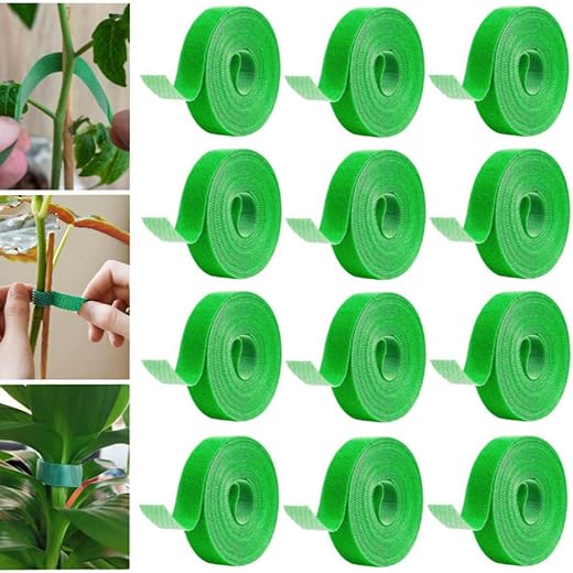 Plant Ties Strap 12 Rolls 1MTRx12MM