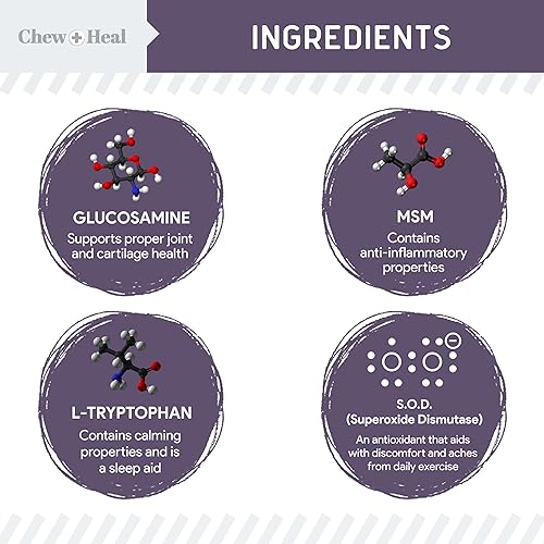 Miniatura 2 de Suplemento de movilidad y vitalidad para perros mayores  120 tabletas para el bienestar de perros mayores y alivio del dolor  Fabricado con