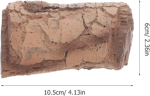 Miniatura 6 de EXCEART Ocultadores de llaves de repuesto de imitación, caja de bloqueo de piedra de simulación, ocultadores de llaves para exteriores, decoración