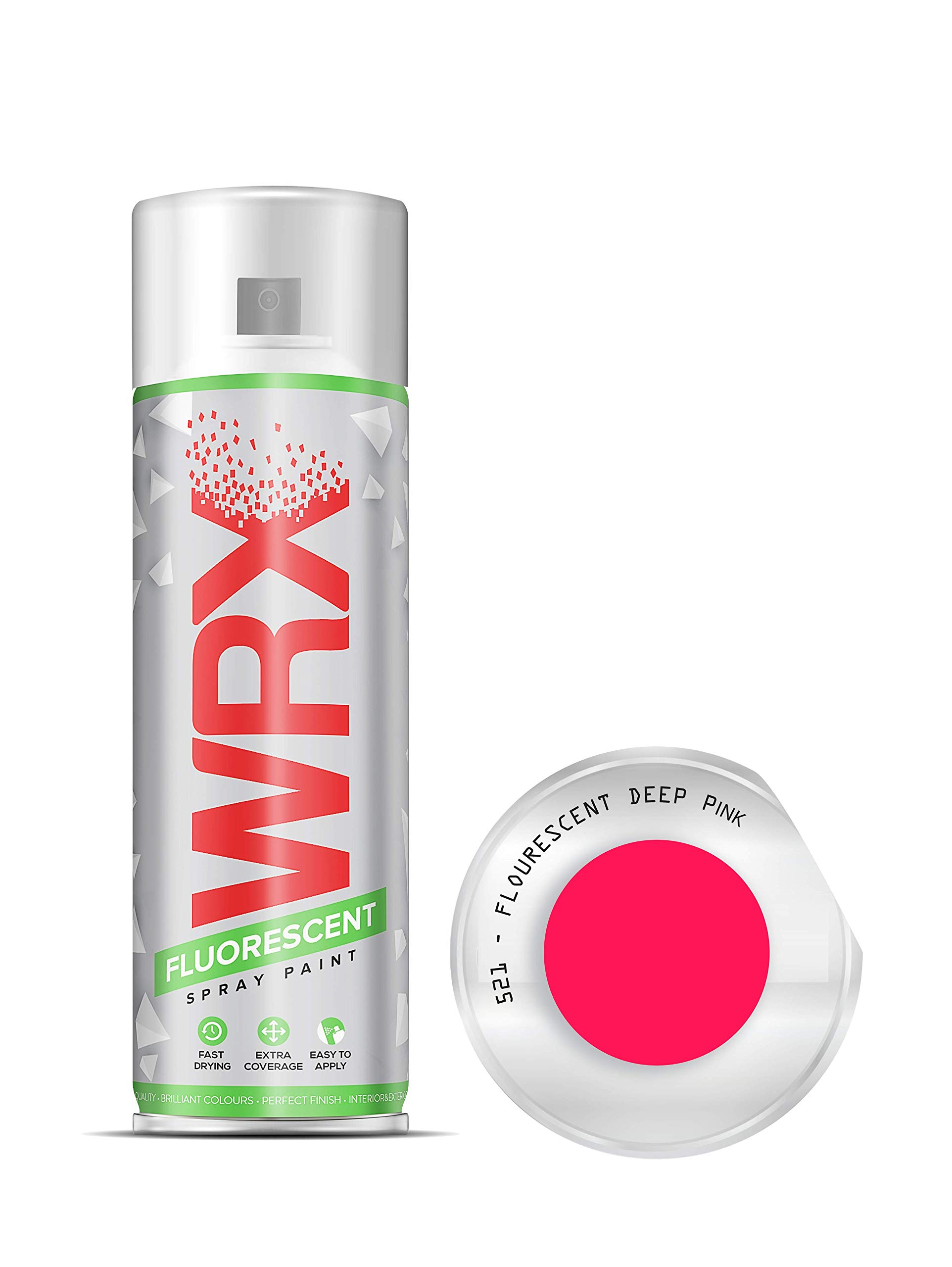 WRX Spray Paint 400 ml - Fluorescent Deep Pink 521