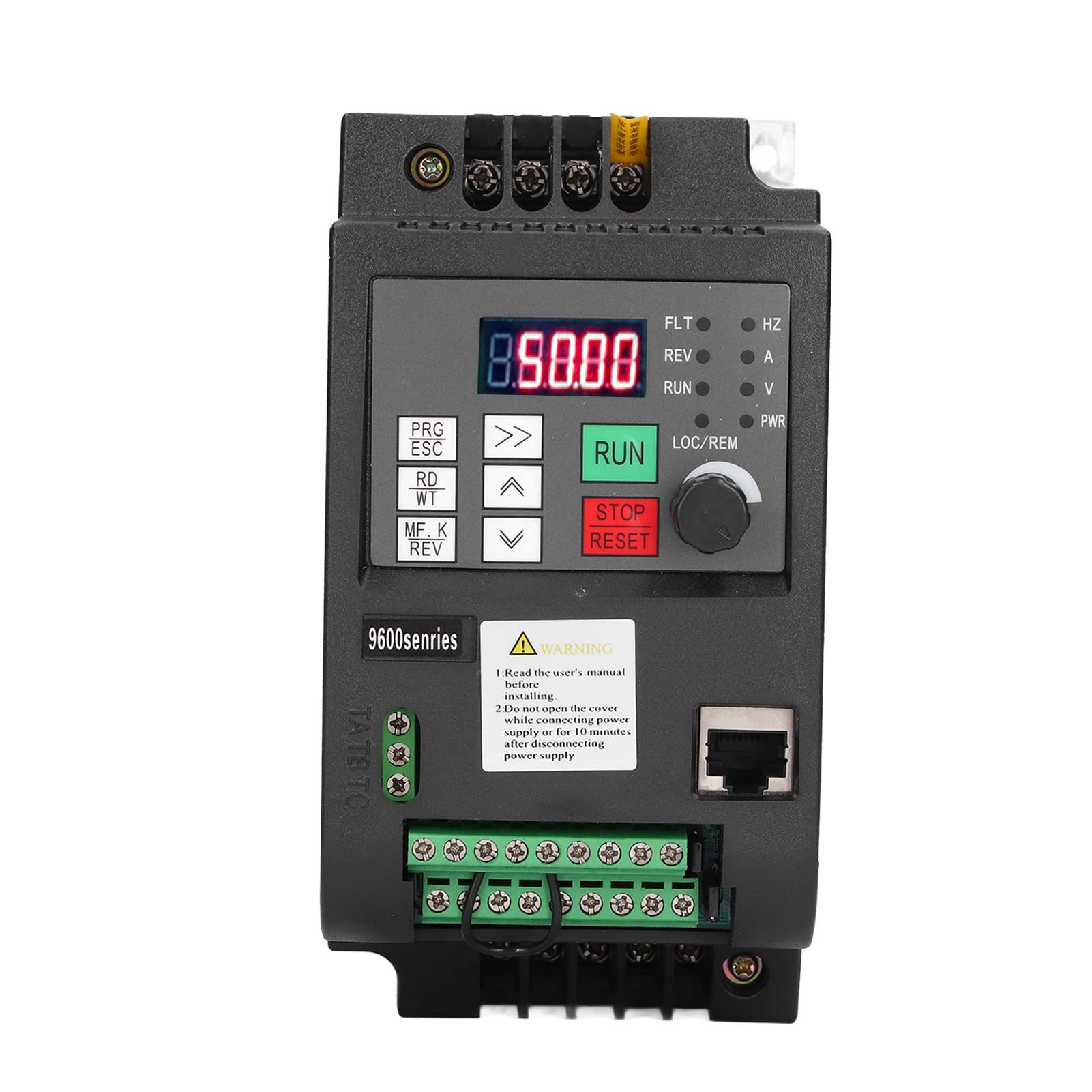 FTVOGUE Inversor de Frecuencia Variable Inversor Solar Fotovoltaico DC400 a 700V Entrada AC Trifásico 0 a 380V 0 a 650Hz Salida para Control de Bombas y Sistemas de Energía Solar