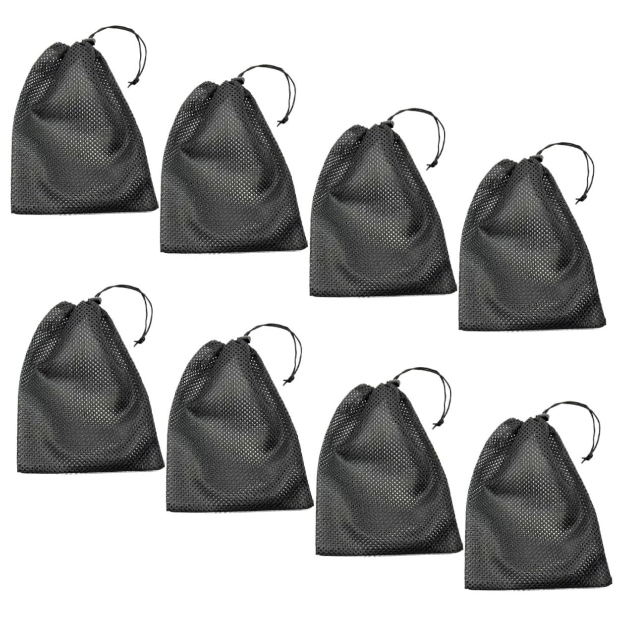 HEMOTON Bolsa De Malla para Almacenamiento con Cordón Bolsas Grandes para Ropa Sucia Bolsas De Malla para Viaje Bolsa De Malla para Ropa Delicada Bolsa De Red Bolsa De Malla Duradera