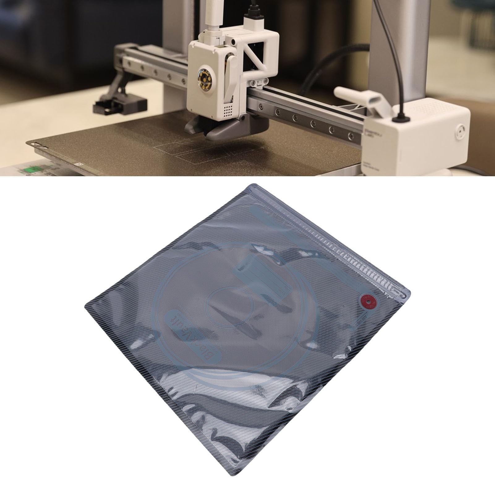 Jectse Filament-Vakuum-Aufbewahrungsbeutel, 30er-Set, mit USB-Elektropumpe, Lichtbeständig, für 3D-Drucker, Filament-Aufbewahrung, Filament-Beutel-Enthusiasten, Materialmanagement