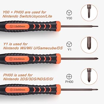 REAL JOY　10点セット Amazon | 1.5mm 2.0mm Y字ドライバー 2本セット switch 任天堂
