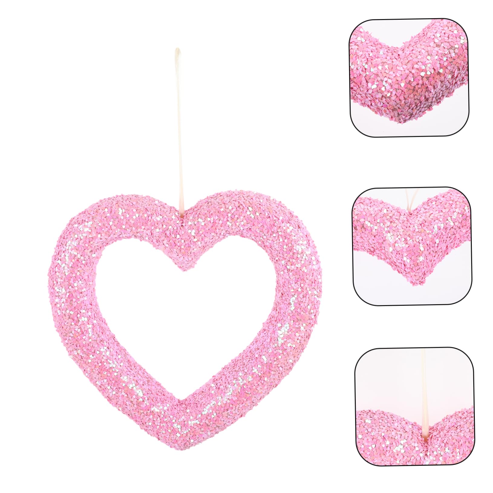 Alipis Colgante Decorativo De Corazón Decoración Colgante para Día De San Valentín Diseño Elegante