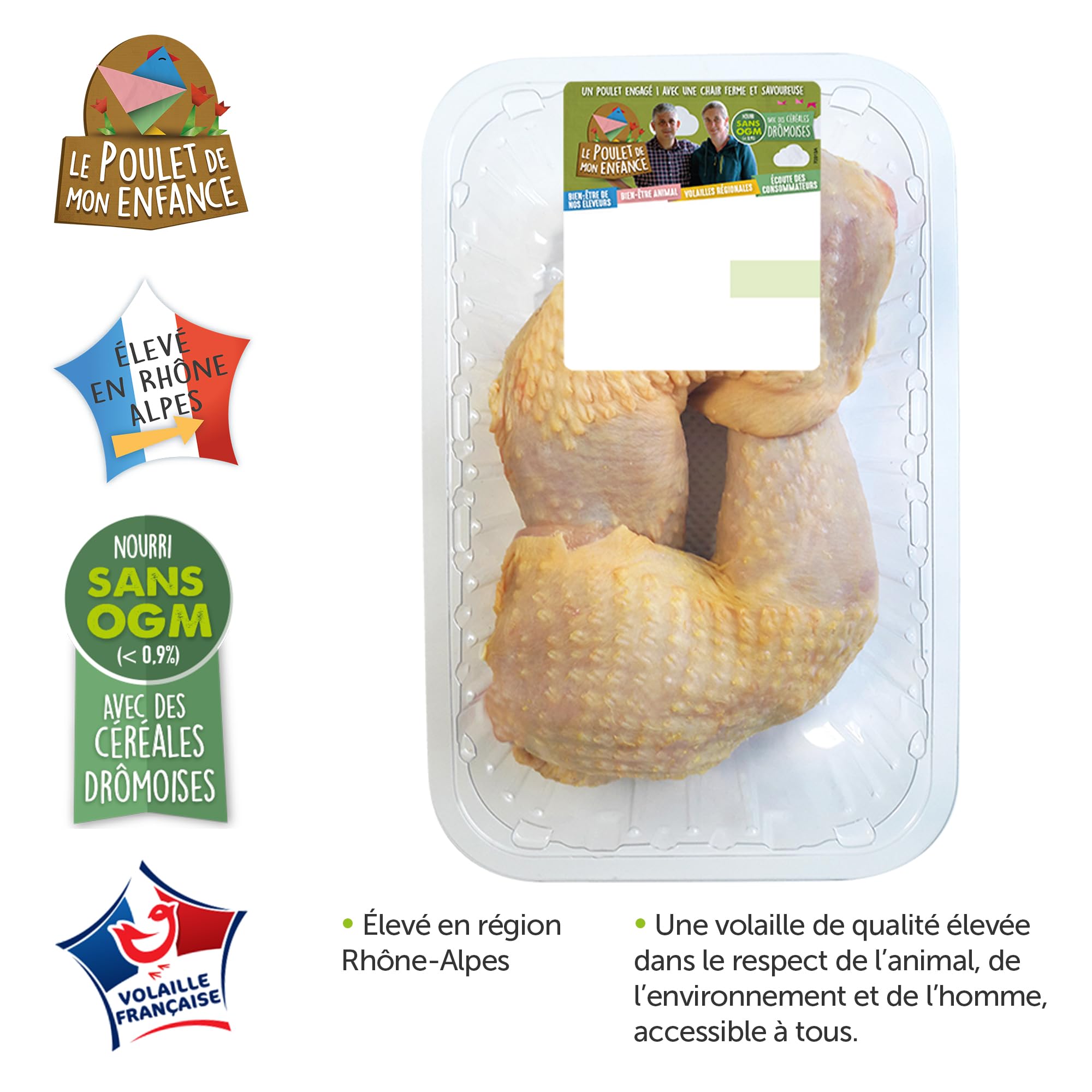 Royal Bernard - Colis de Viande de volaille Française - Le Poulet de mon Enfance