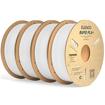 ELEGOO Rapid PLA Plus Filament 1.75mm White