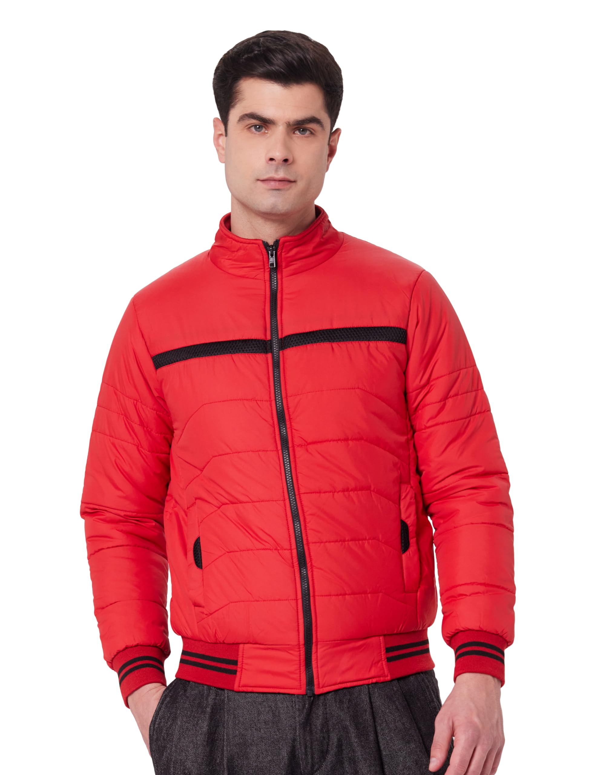 qube by fort collins Men’s Padded Bomber Jacket – Insulated, Warm & Quilted Winter Jacket for Men-picture-41