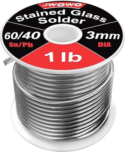 Miniatura 2 de Soldadura 6040 para vidrieras, 18"(3 mm) de diámetro, carrete de 1 lb