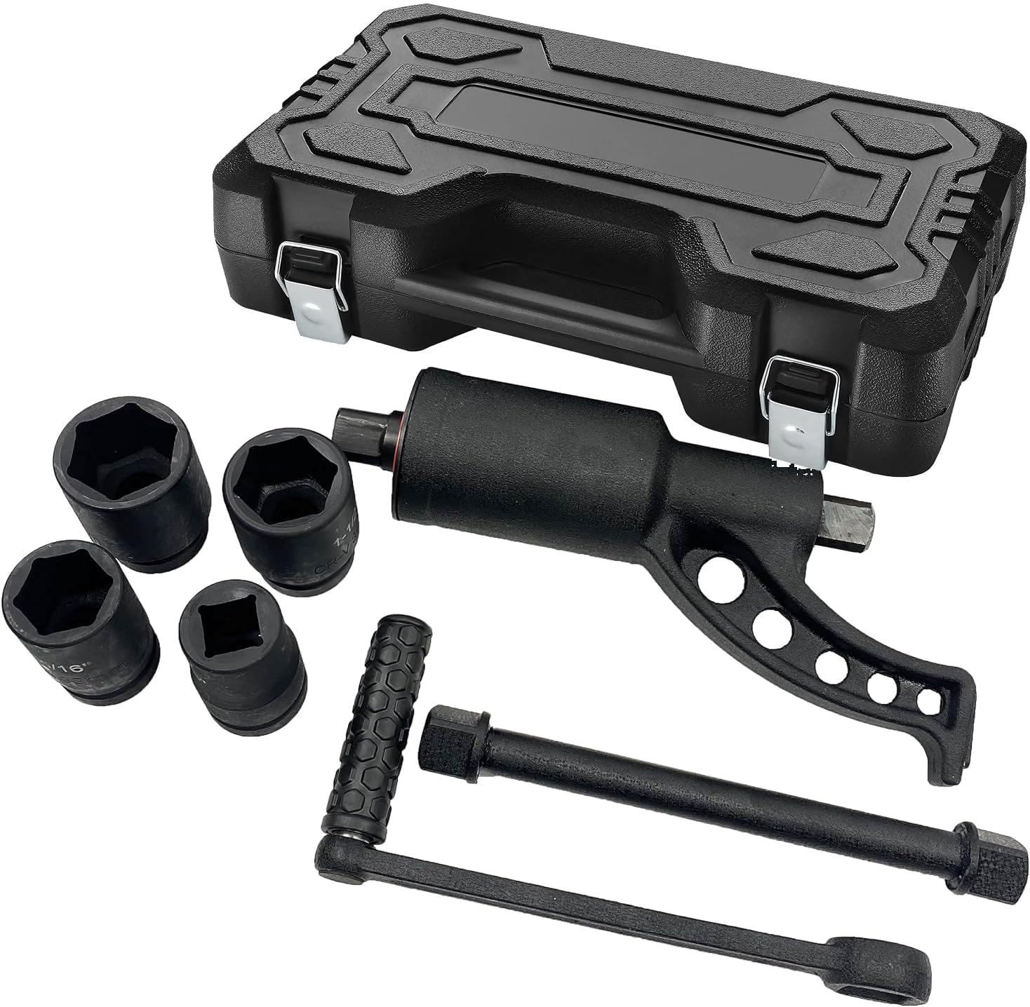 Torque Multiplier EWK 7-Piece 1" Drive Wrench Set, Heavy-Duty Lug - Foto 14