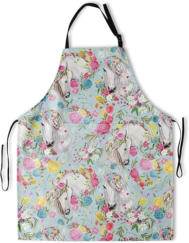 Delantal con 2 bolsillos delantal unisex para cocina restaurante barbacoa pintura manualidades disponible en Yaxa Guatemala