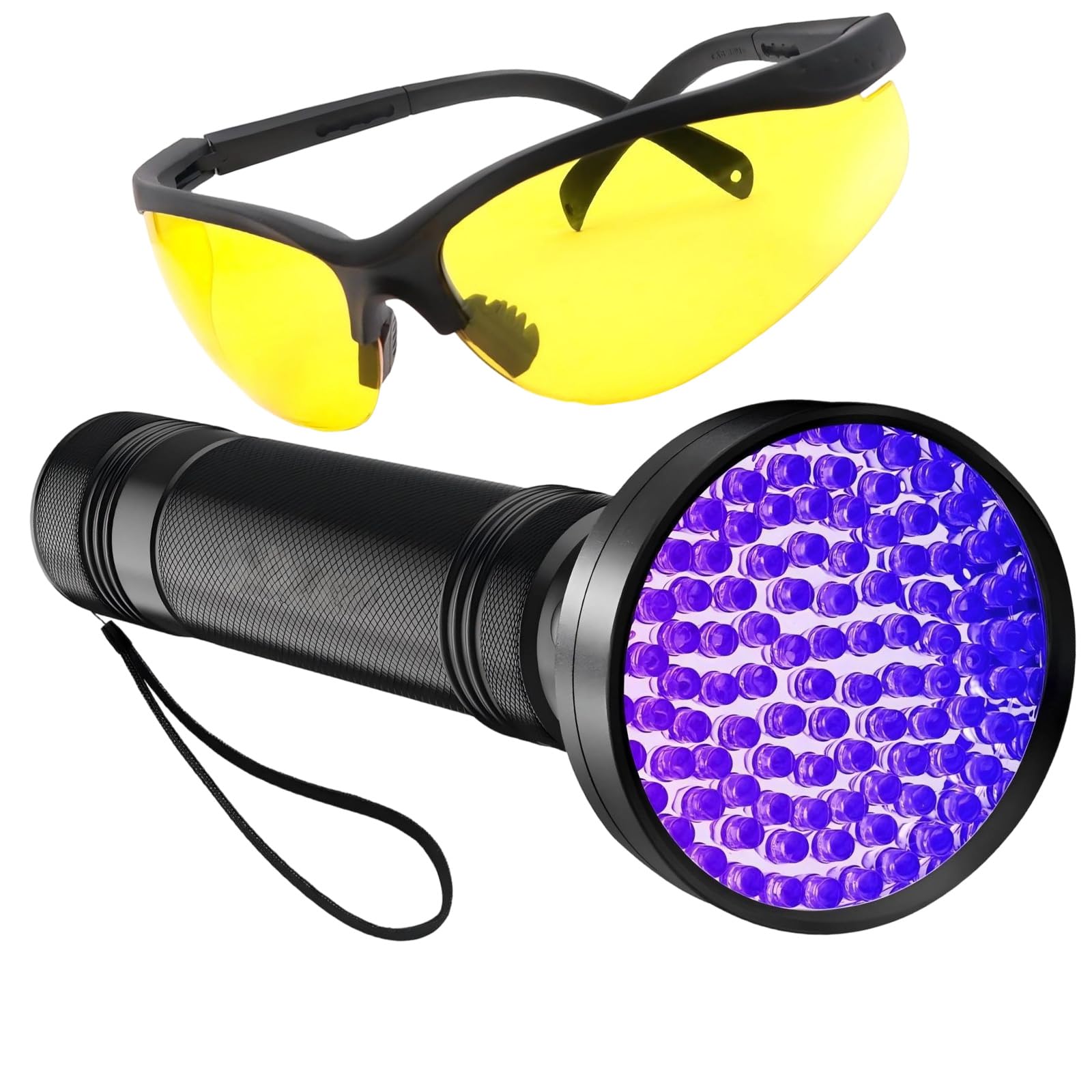 Hredwep Professional Auto AC Leak Detector with Glasses and Oil Dye for Accurate Detection Professional Car Tool