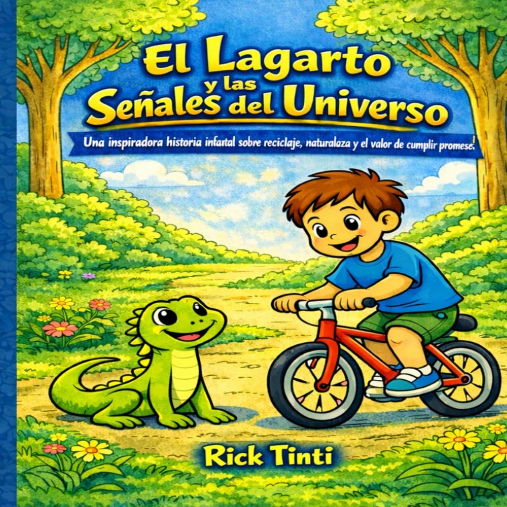El Lagarto y las Señales del Universo: Una inspiradora historia infantil sobre reciclaje, naturaleza y el valor de cumplir promesas
