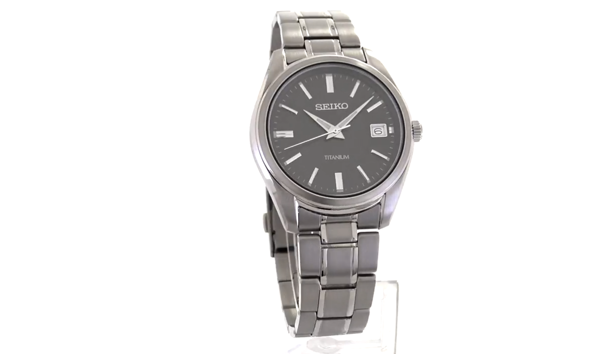 Amazon.com: SEIKO SUR375 Watch for Men - Essentials Collection 