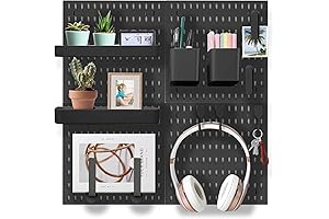 Wall Organizer Peg Board - Elevate Your Office and Gaming Space