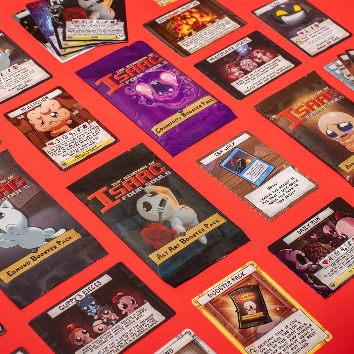 Maestro Media Ventures | The Binding Of Isaac Four Souls Booster Pack Bundle | Bundle Booster Per Gioco Di Carte | 1-4 Giocatori | 30-60 Min