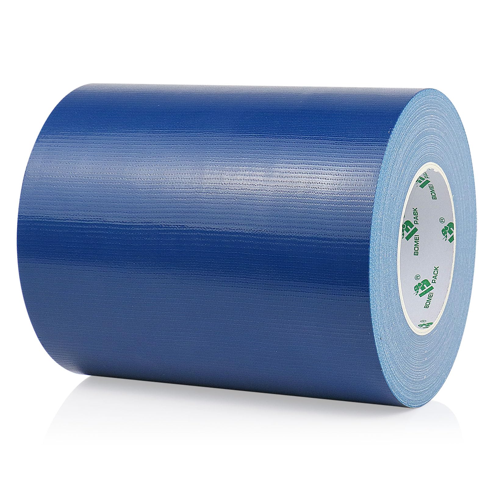 BOMEI PACK Nastro adesivo in tessuto blu scuro, 150 mm x 50 m, rinforzato, impermeabile, resistente, per riparazioni, fai da te, etichette, scatole, sigillatura, per lavori domestici