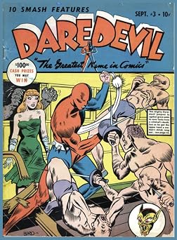 Daredevil Comics Golden Age #3 Vintage | September 1941