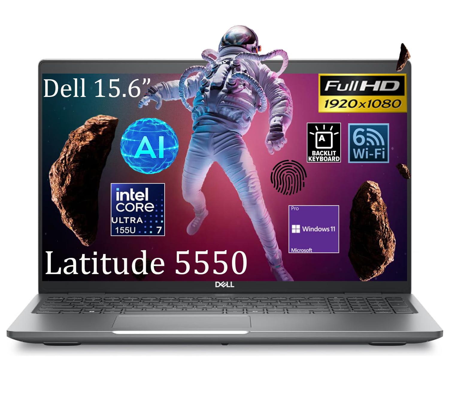 Amazon.com: Dell Latitude 5550 15.6” FHD Business Laptop, Intel