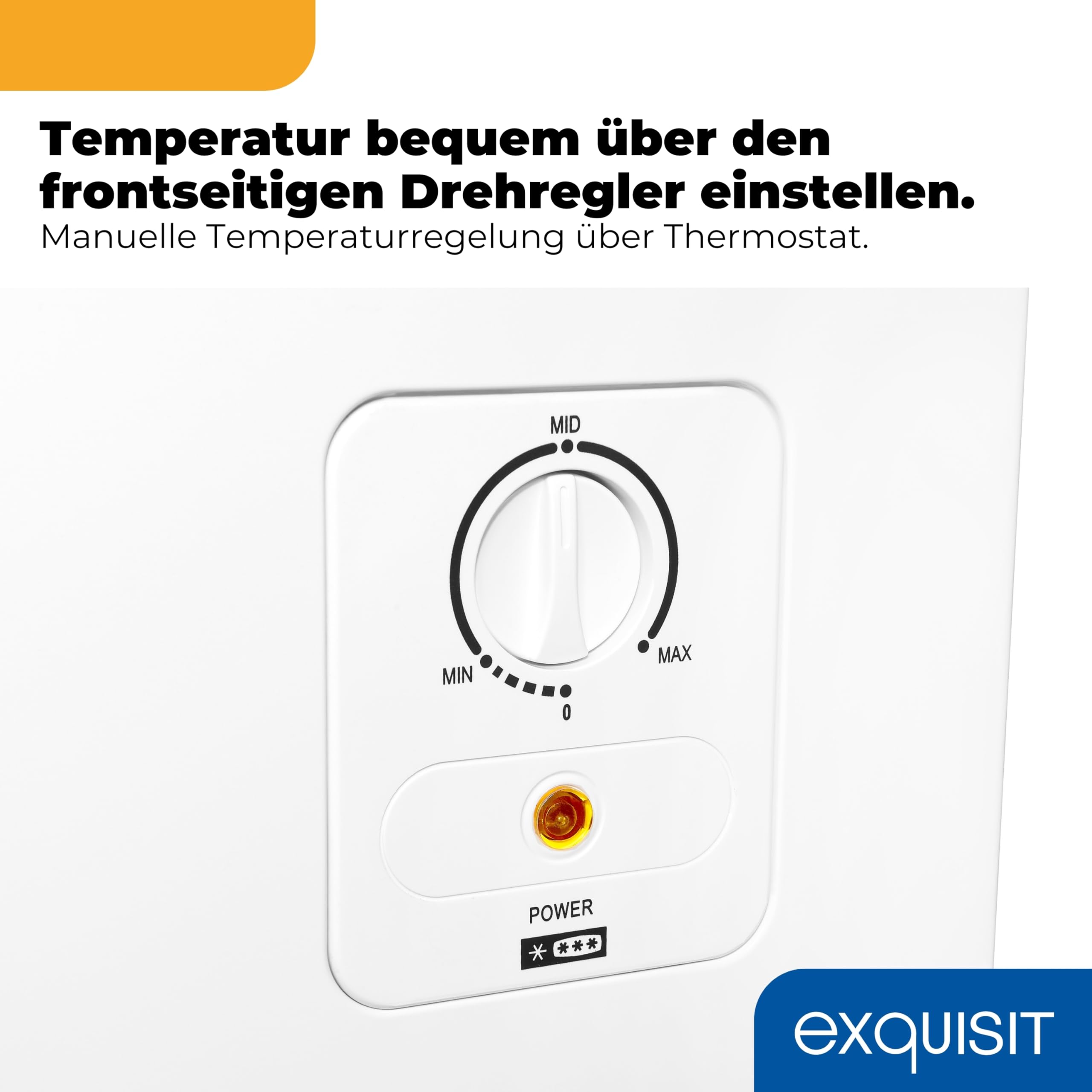 Exquisit GT5100-010E Gefriertruhe 95 l Weiss 4 Sterne Tiefkühltruhe mit Einhängekorb 40 dB Energieeffizienzklasse E