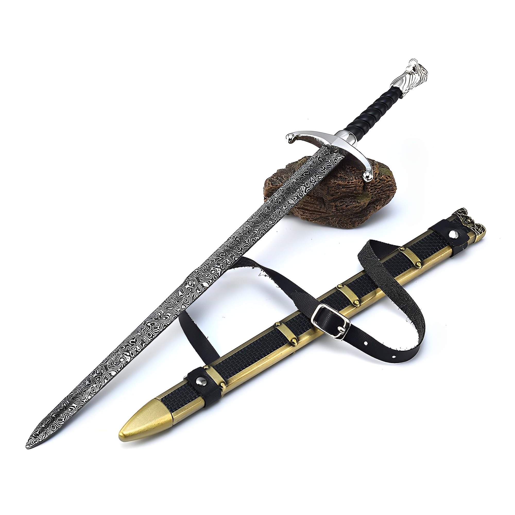 Model ekspozycyjny, Model broni, długość: 30 cm/11,8 cala, w pełni metalowe przedmioty kolekcjonerskie z filmów, igła(Long Claw)