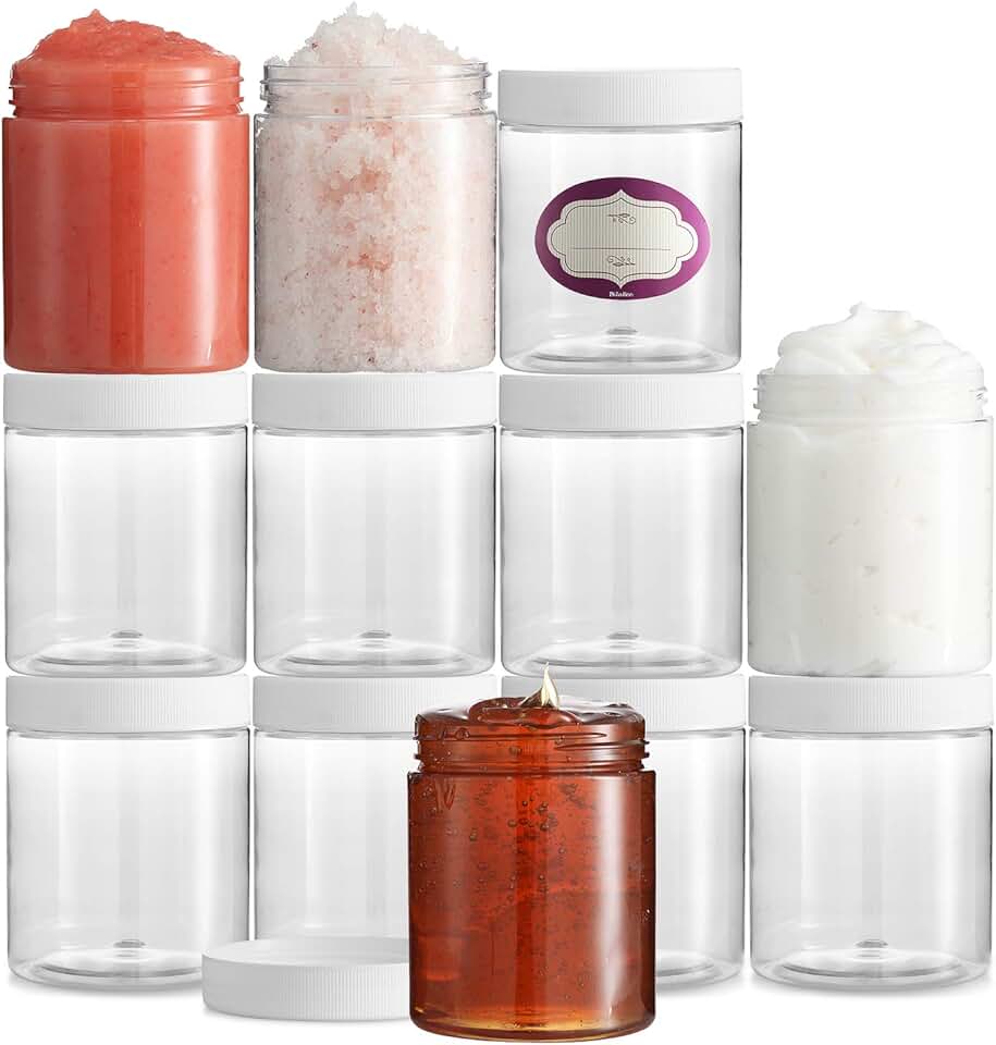 sugar scrub containers