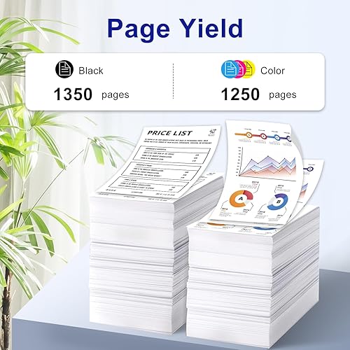 Miniatura 4 de GRESINLY Juego de tóner 206A (con chip) compatible con cartuchos de tóner HP 206A, paquete de 4 unidades utilizados en HP Color Laserjet Pro MFP