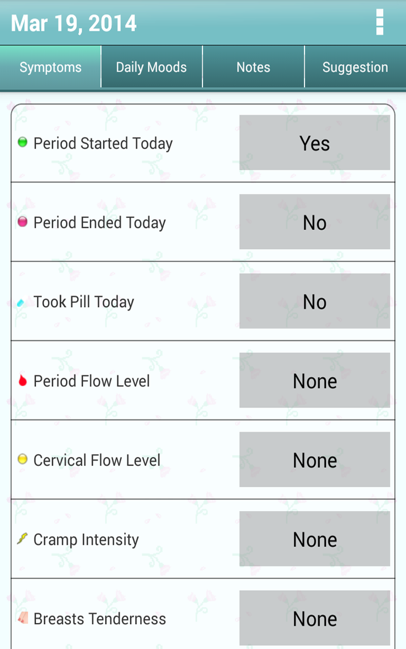 Period Calendar Deluxe: app su Amazon Appstore